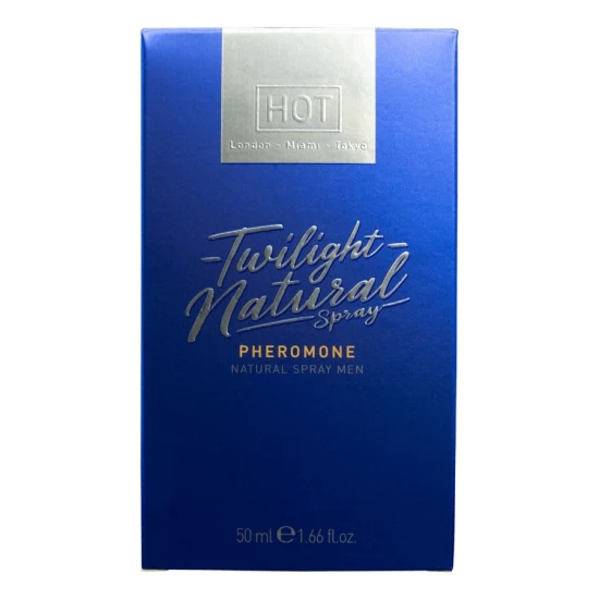 SPRAY NATURAL CU FEROMONI PENTRU BĂRBAȚI Twilight, Negru