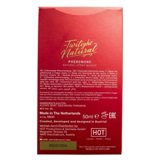 Ser Pheromone Naturale pentru Femei, Twilight, 50 ml