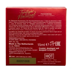 Spray cu feromoni naturali pentru femei, 15 ml