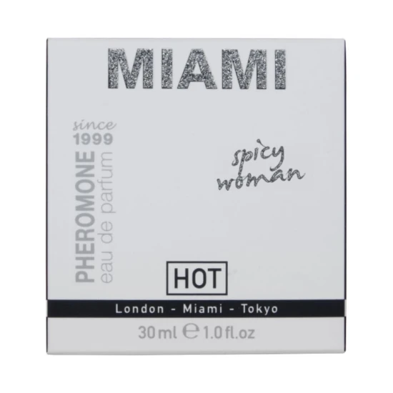 Parfum cu feromoni pentru femei Miami Spicy, Roz, 30 ml