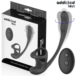 Plug anal cu vibrații și mișcare de 360º, stimulator pentru testicule