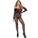 Body sexy Dantelă - Negru, Mărime Unică
