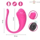 Ou vibratoare Intense din material flexibil, roz, telecomandă