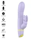 INTENSE - Stimulator Rabbit & Vibrator cu împingere, Roz