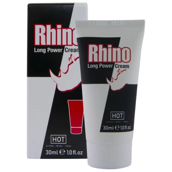 CREMĂ LONG POWER PENTRU BĂRBAȚI - Rinocer, Roz, 30 ml