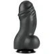 Dildo Inferno Fat Boys - 27 cm, Negru
