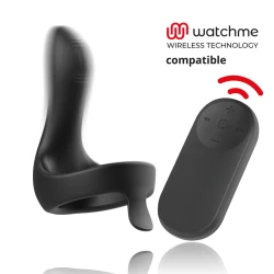 Vibrator Arkadio - Stimulator Gland Perineu, Negru, Mărime Unică