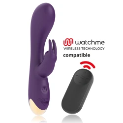 VIBRATOR Tip Iepure, Roz/Negru