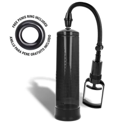 INTENSE - Dispozitiv tip pompă pentru penis, Negru