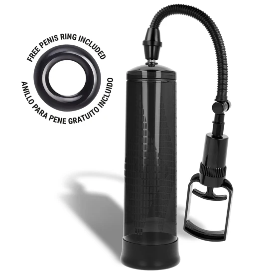 INTENSE - Dispozitiv tip pompă pentru penis, Negru