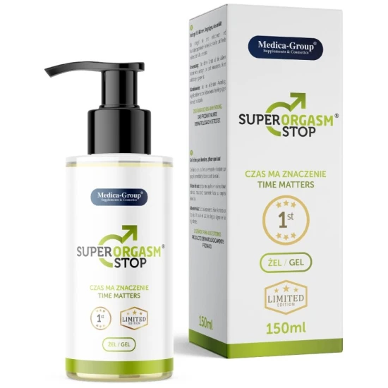 Gel intim pentru bărbați, Super Orgasm Stop, 150 ml