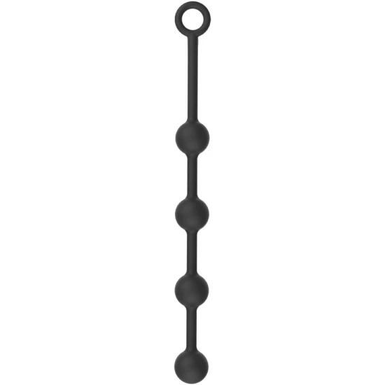 Bile anale extreme, model Heavy Anal Balls Large, Roz