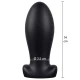 Plug anal Heavy Stretcher din silicon, negru, M