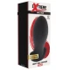 Plug anal Heavy Stretcher din silicon, negru, M