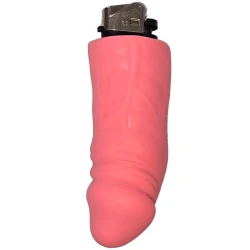Brichetă în formă de penis, fucsia