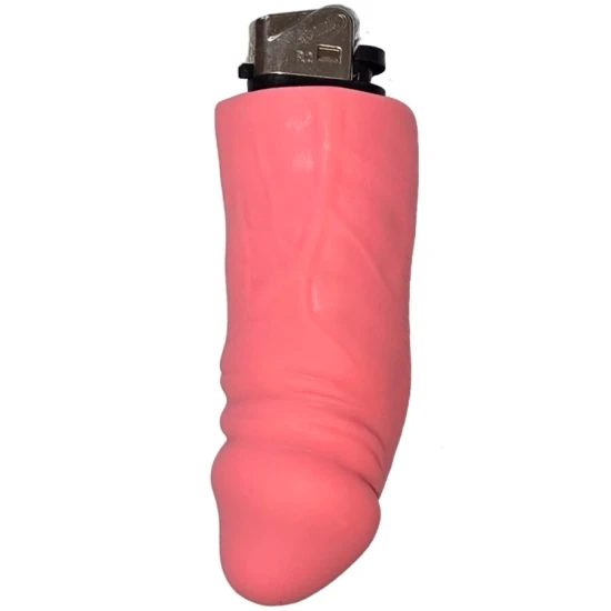 Brichetă în formă de penis, fucsia