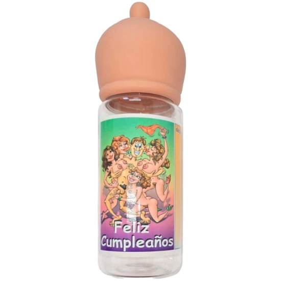 Sticlă în formă de sâni, Flesh, 750 ml