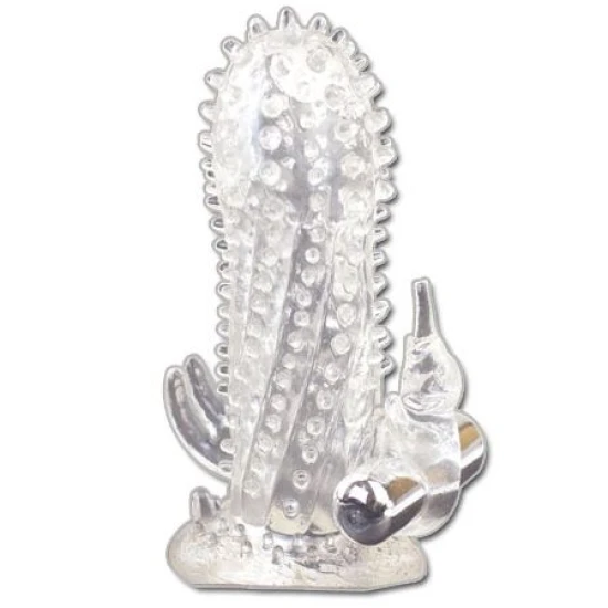 Extensie vibrator penis, Rabbit, Negru