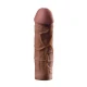 Extensie penis Fanta Flesh maro, universal, 2 inch