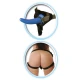 Set pentru începători strap-on pentru el, din nailon, culoare neagră, mărime universal