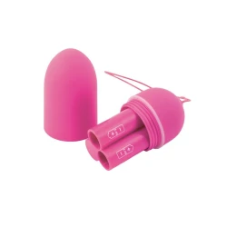 BSWISH - VIBRATOR TIP GLONȚ CU TELECOMANDĂ, Roz