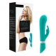 Vibrator Iepuraș Bunny, Deluxe, Jade