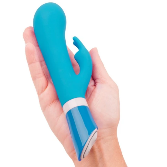 Vibrator Iepuraș B Swish Bwild Deluxe, Anatomic, Flexibil, Stimulare G-Spot Și Clitoris, Jad