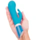 Vibrator Iepuraș B Swish Bwild Deluxe, Anatomic, Flexibil, Stimulare G-Spot Și Clitoris, Jad