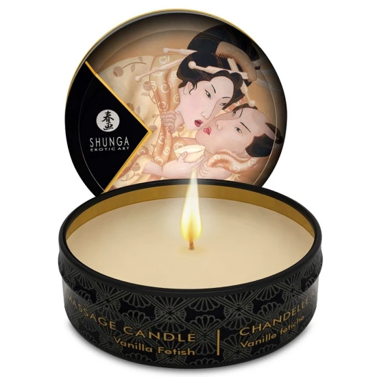 Lumânare de Masaj cu Aromă de Vanilie 30 ml