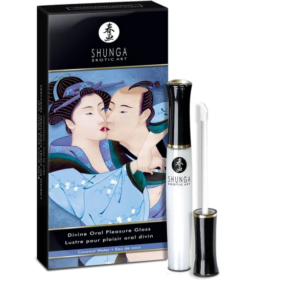 SHUNGA - Lip Gloss, Apă de cocos