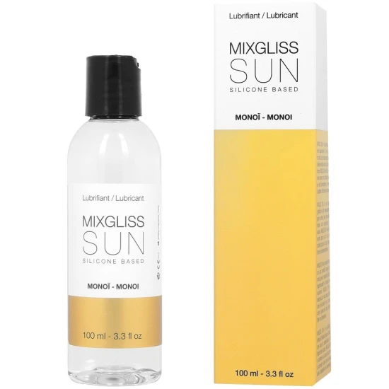 LUBRIFIANT PE BAZĂ DE SILICON, AROMĂ MONOI, 100 ml