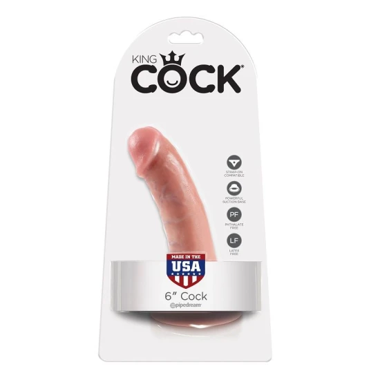 Dildo Realist King Cock, 6, Bej