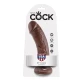 Set de 8 dildo-uri, Maro, 20.3 cm