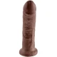 Set de 8 dildo-uri, Maro, 20.3 cm