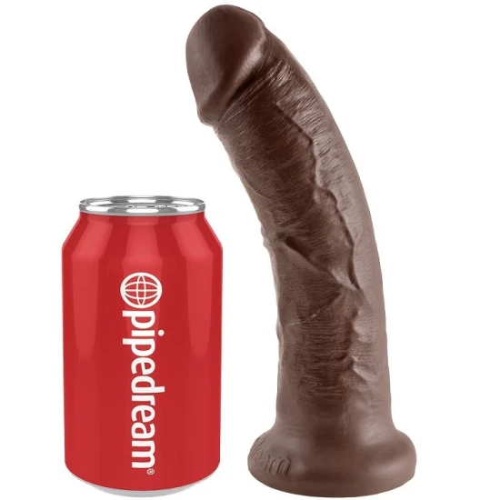 Set de 8 dildo-uri, Maro, 20.3 cm