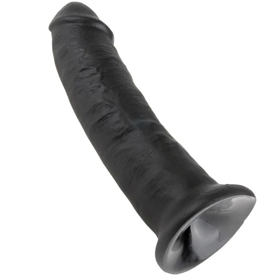 Dildo 9 Inch - Negru, 22.9 cm.