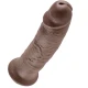 Dildo KING COCK - 10, Maro, 25.4 CM