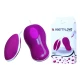 Ou Vibrator cu Telecomandă, ABS și Silicon, Negru