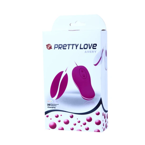 Ou Vibrator cu Telecomandă, ABS și Silicon, Negru