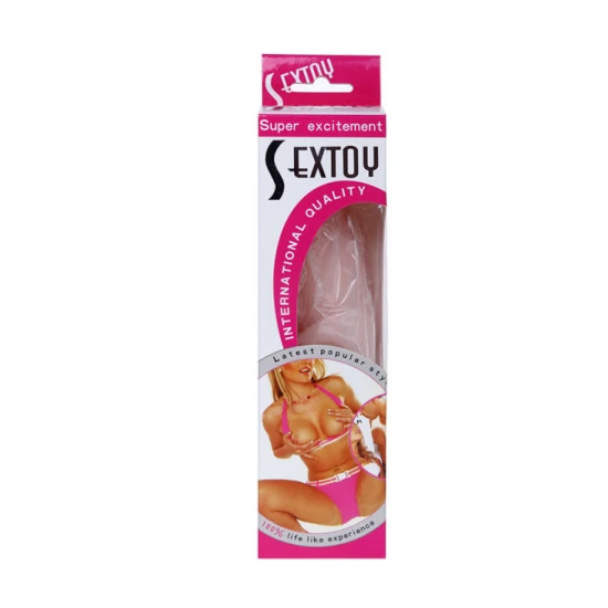 Dildo Realistic - Silicon, Culoare Aleatorie, 19 cm