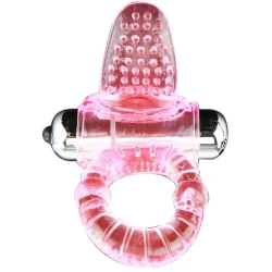 Inel Vibrator BAILE - SWEET ABS 10 Ritmuri, Roz