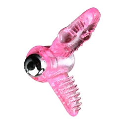 Inel Vibrator BAILE - SWEET ABS 10 Ritmuri, Roz