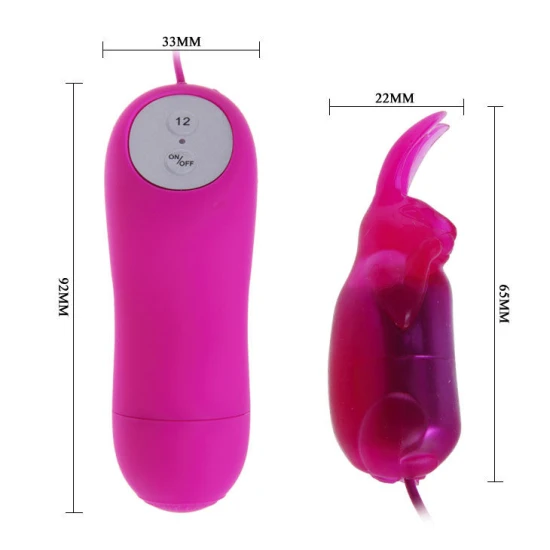 VIBRATOR - CUTE SECRET BUNNY, 12 VITEZE, Lila