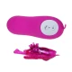 Vibrator Butterfly - Stimulator Decupat, Lilac, Mărime Unică