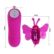 Vibrator Butterfly - Stimulator Decupat, Lilac, Mărime Unică