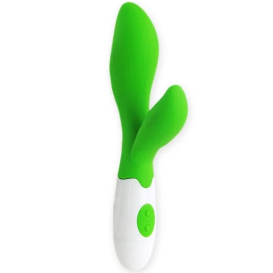 Vibrator Owen - 30 viteze, Verde, Mărime medie.