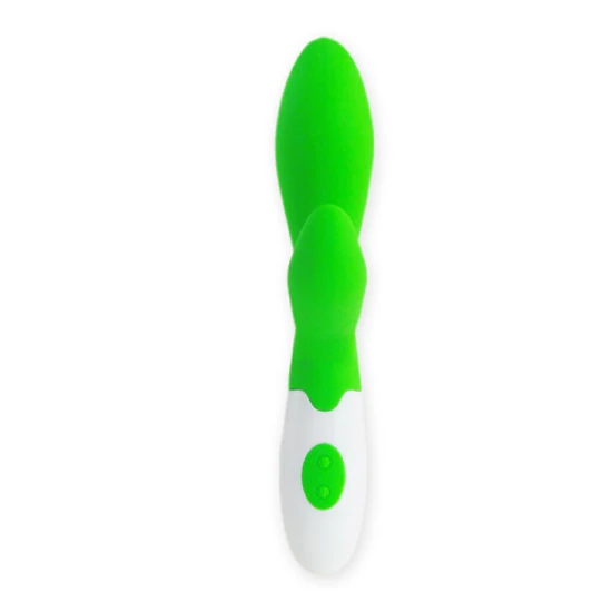 Vibrator Owen - 30 viteze, Verde, Mărime medie.