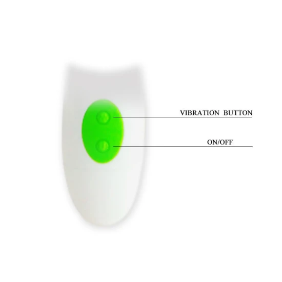 Vibrator Owen - 30 viteze, Verde, Mărime medie.