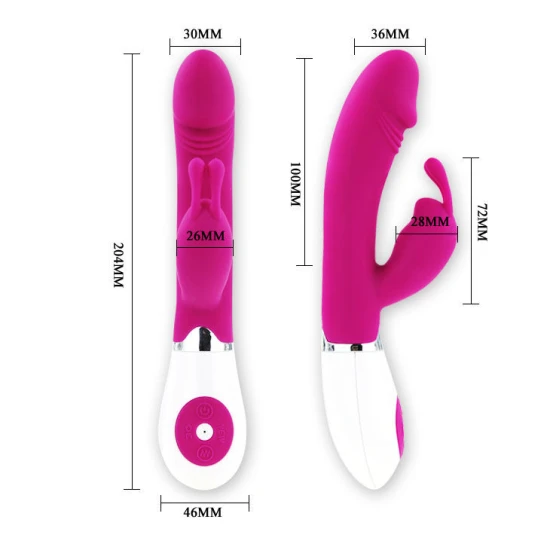 Vibrator iepuraș, Liliac și Alb