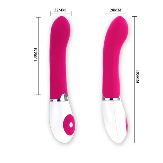 Vibrator Daniel - Elegant, Alb, Mărime Unică